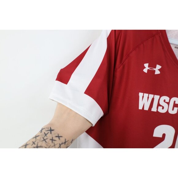 New Sample Under Armour Team Issued University of Wisconsin Volleyball Jersey - Picture 8 of 16